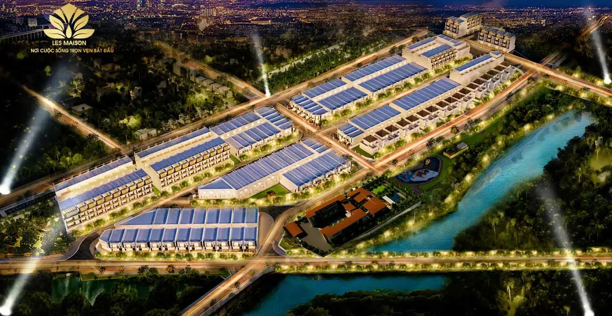 Les Maison 2 Toàn cảnh Dự án Les Maison Bình Chánh