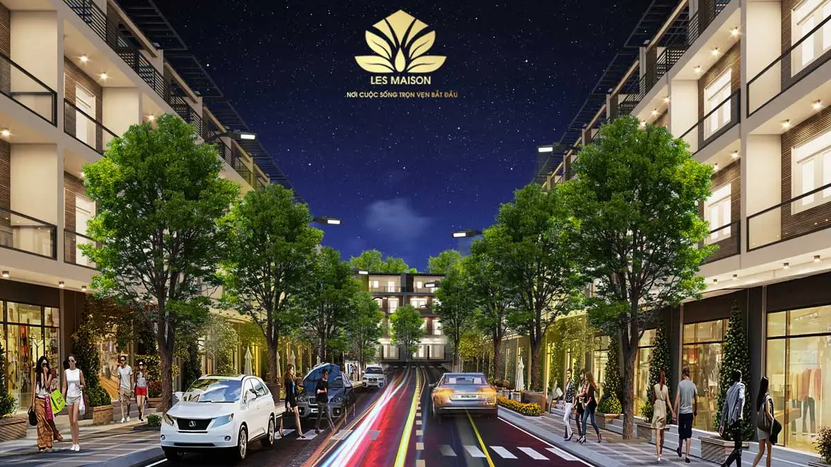 Les Maison 5 Tiện ích cây xanh Dự án Les Maison Bình Chánh