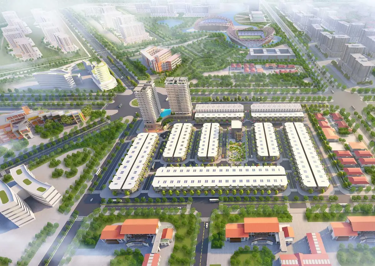 THE CENTRE HOUSE NHƠN TRẠCH 2 Dự án The Centre House Nhơn Trạch Đồng Nai