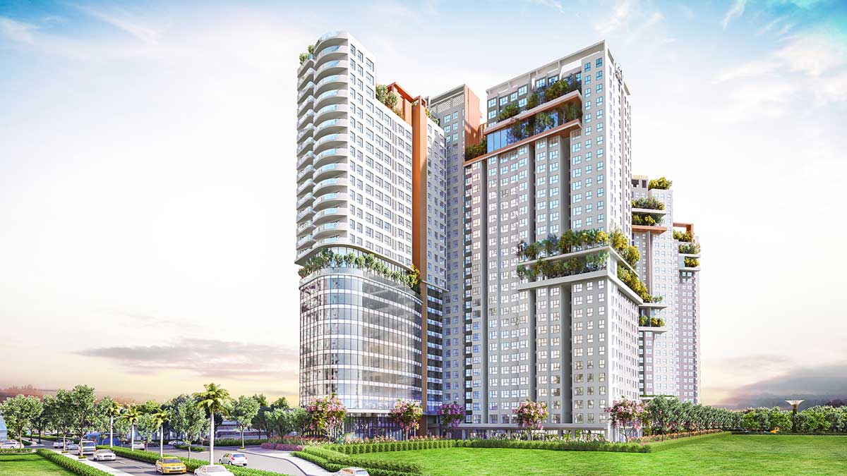 Mặt bằng Tổng thể Dự án Căn hộ Aster Garden Towers Bình Dương