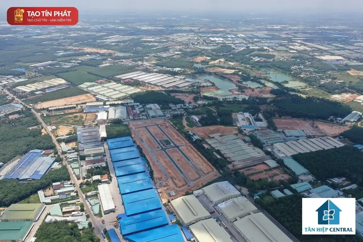 TÂN HIỆP CENTRAL BÌNH DƯƠNG 3 Vị trí dự án Tân Hiệp Central