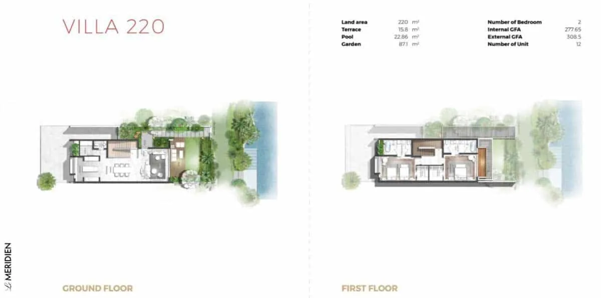 LE MERIDIEN DA NANG RESORT & SPA 8 mat-bang-thiet-ke-biet-thu-le-meridien-da-nang