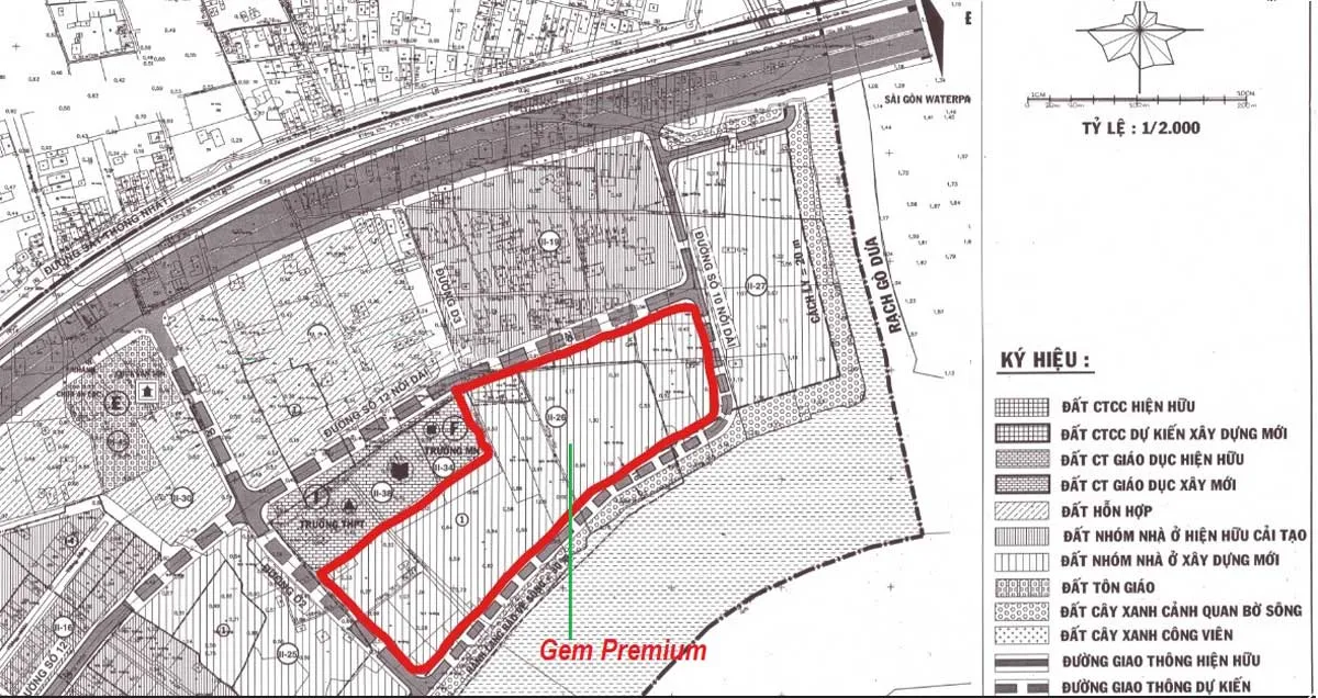 GEM PREMIUM THỦ ĐỨC 9 Mặt bằng Tổng thể Dự án Gem Premium