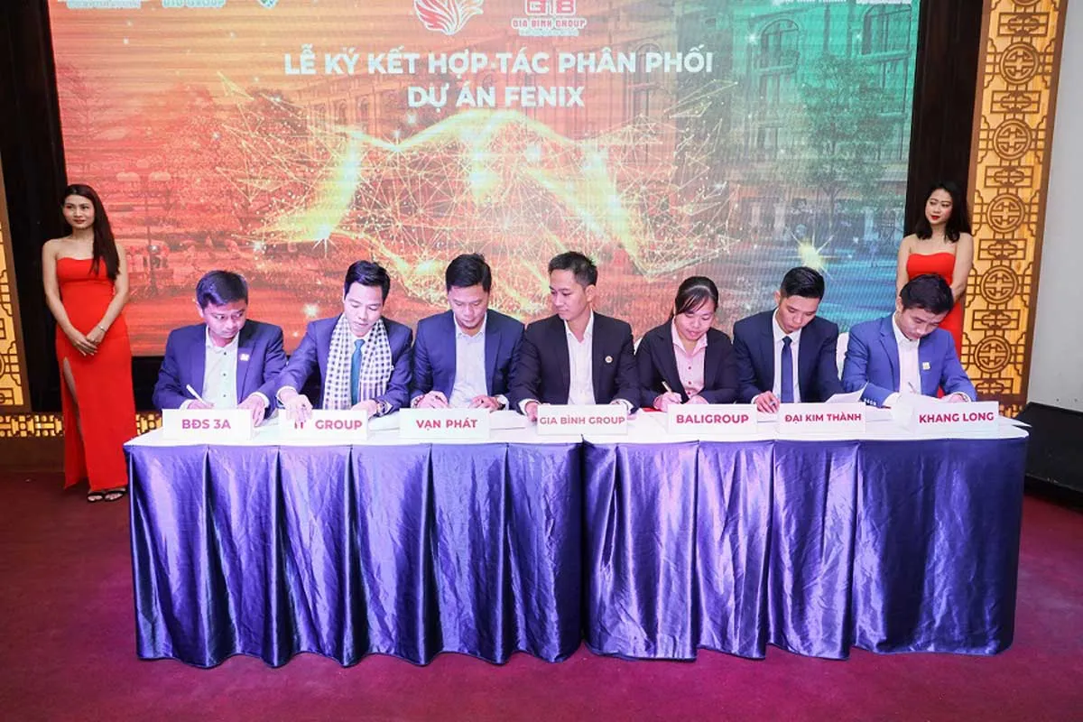 Fenix City Hậu Giang 5 Sự kiện Lễ ra quân và ký kết hợp tác Fenix City