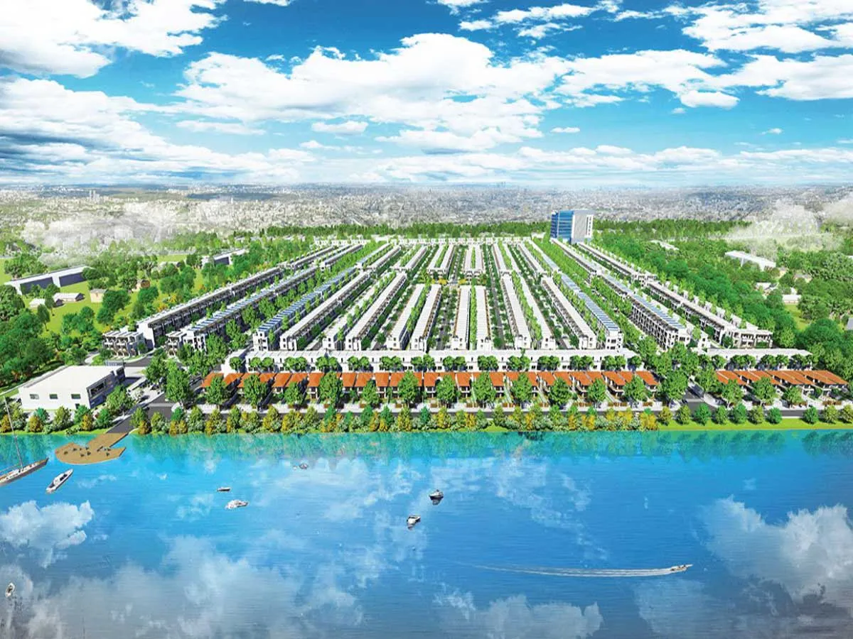 Fenix City Hậu Giang 12 Khu công viên cây xanh dọc Sông Hậu của Fenix City