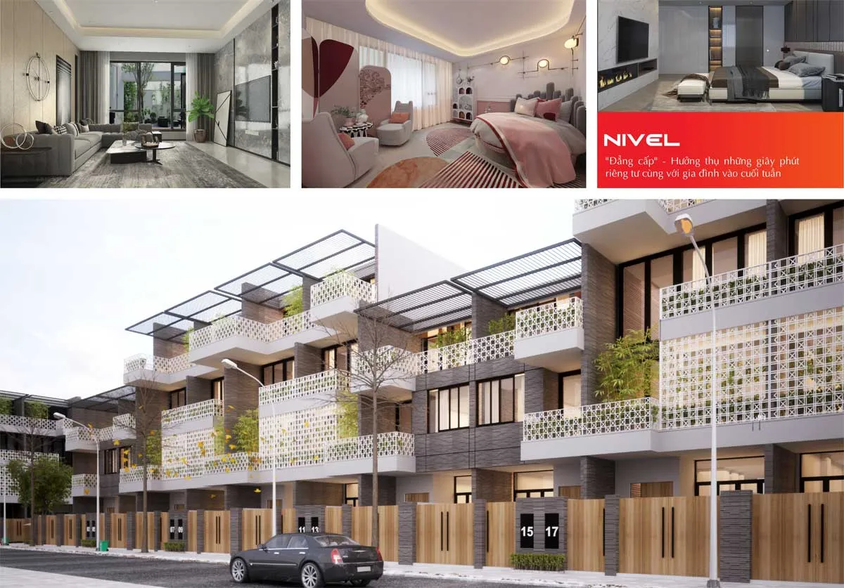 Fenix City Hậu Giang 18 Phân khu Nivel Dự án Fenix City