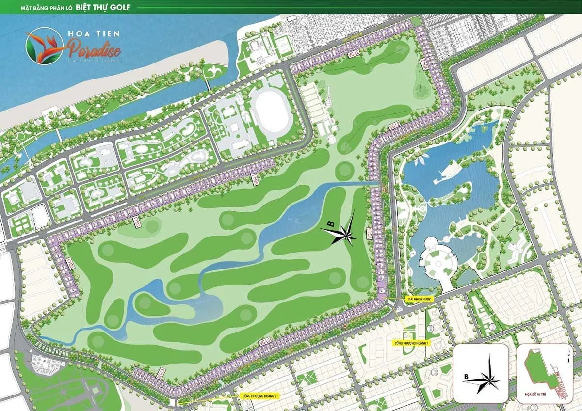 HOA TIÊN PARADISE 7 Mặt bằng Dự án Hoa Tiên Paradise Hà Tĩnh