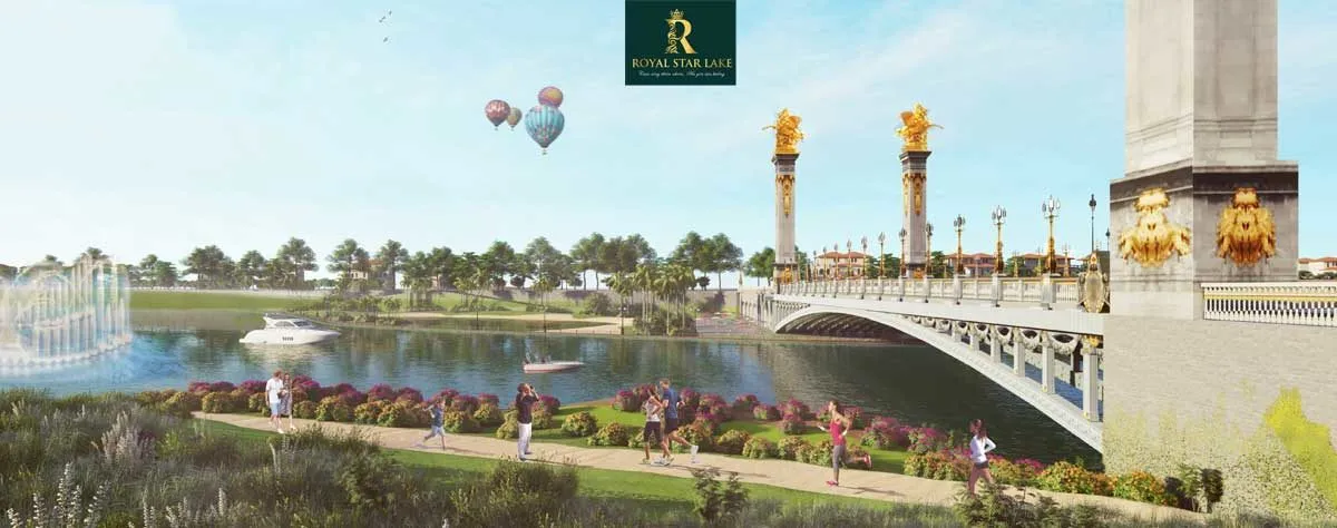 ROYAL STAR LAKE HỒ SUỐI CAM 8 Phối cành Công viên ngay Cầu bắt qua Hồ Suối Cam tại Dự án Royal Star Lake Hồ Suối Cam Đồng Xoài Bình Phước