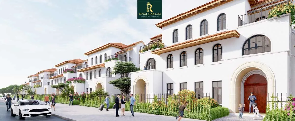 ROYAL STAR LAKE HỒ SUỐI CAM 16 Phối cảnh Khu biệt thự Royal Star Lake Hồ Suối Cam Đồng Xoài Bình Phước
