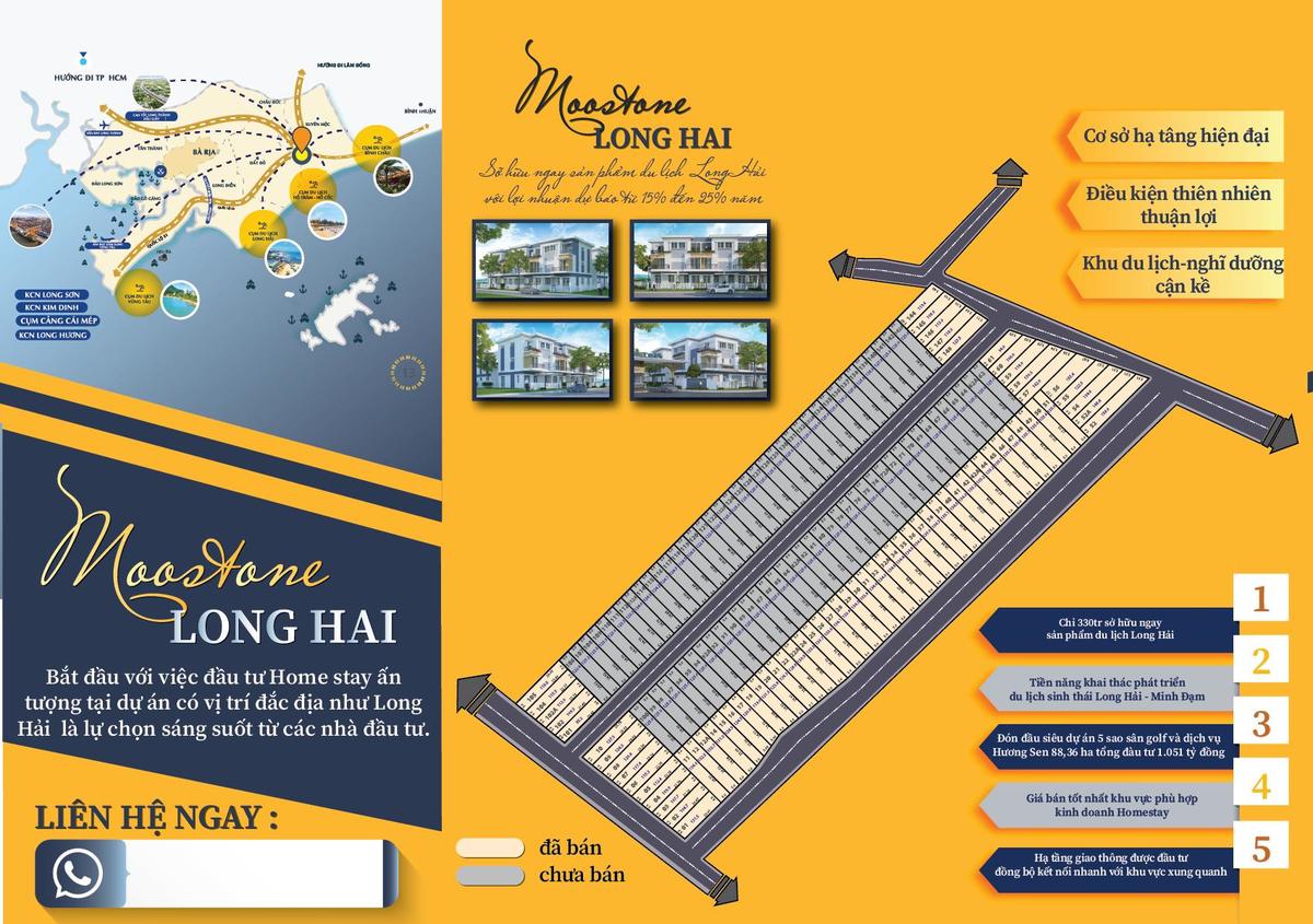 mat bang moostone long hai - DỰ ÁN ĐẤT NỀN MOOSTONE LONG HẢI