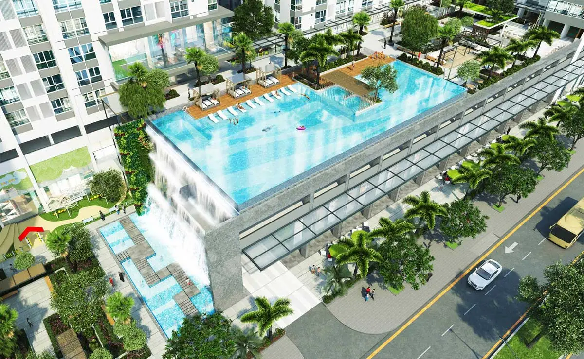 OPAL CENTRAL PARK 3 Hồ bơi Opal Central Park Bình Dương