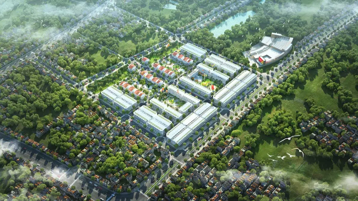 KHU ĐÔ THỊ TNR AMALUNA TRÀ VINH 2 Toàn cảnh Dự án TNR Amaluna Trà Vinh