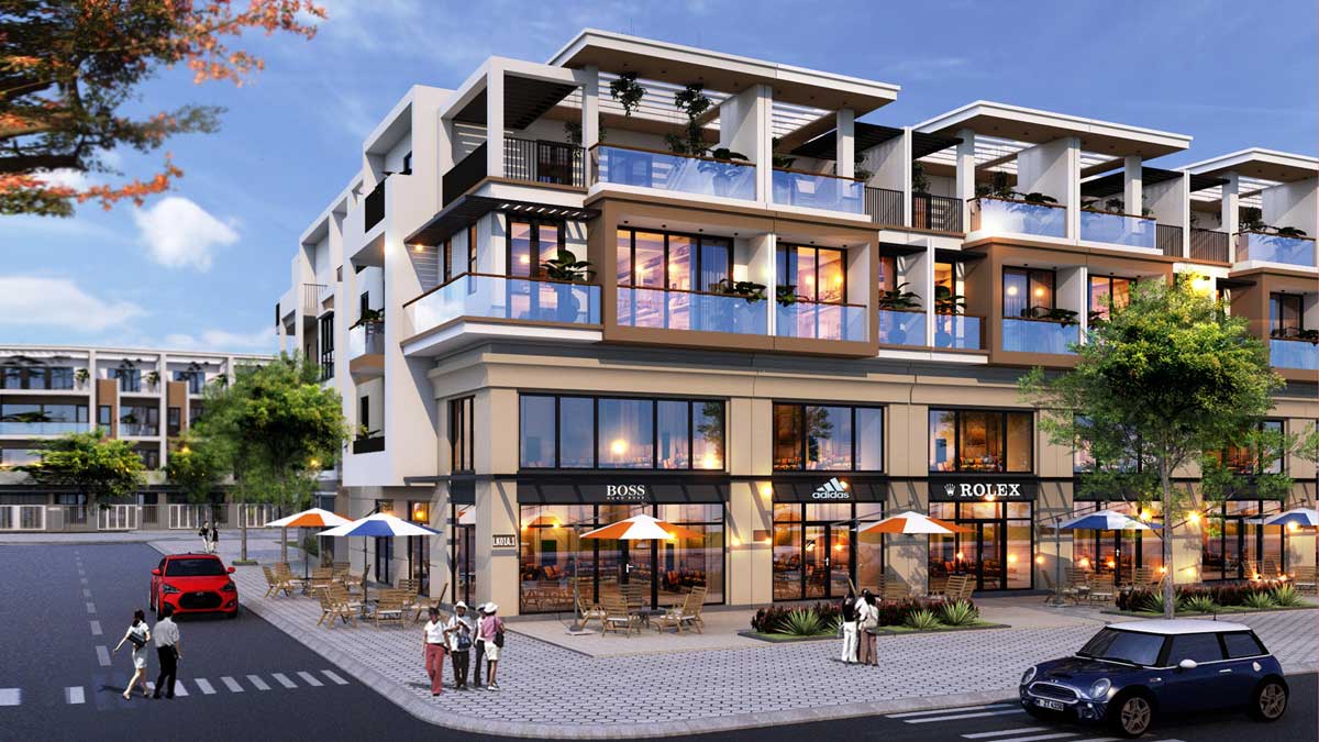 Nhà phố Thương mại Shophouse TNR Amaluna Trà Vinh