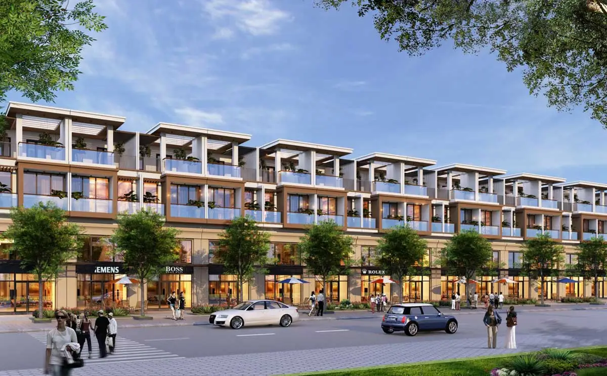 KHU ĐÔ THỊ TNR AMALUNA TRÀ VINH 12 Nhà phố liên kế TNR Amaluna Trà Vinh