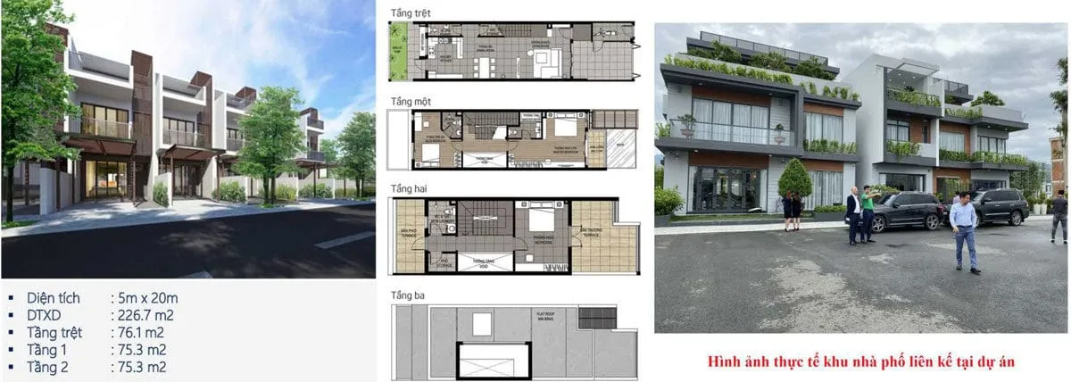 KVG THE CAPELLA GARDEN 10 Thiết kế Nhà phố Dự án KVG The Capella Mỹ Gia Nha Trang