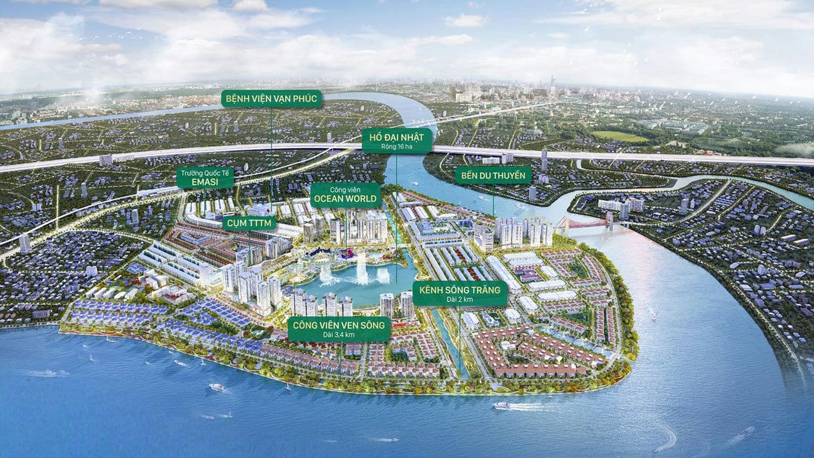 Tiện ích Dự án Khu đô thị Vạn Phúc City Thủ Đức