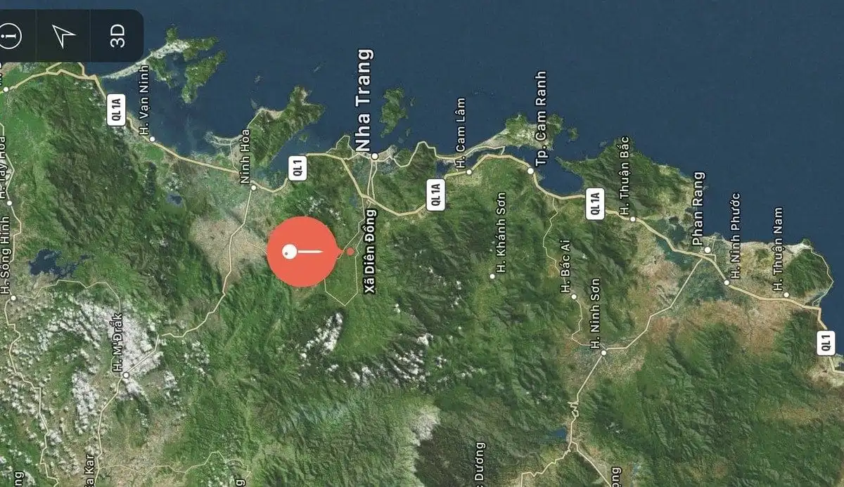 NHA TRANG RIVERSIDE RESORT & SPA 3 Vị trí Dự án Nha Trang Riverside Homestay