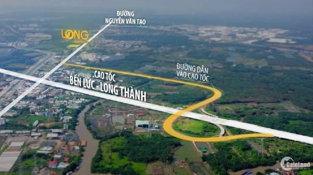 LONG SAVANNA NHÀ BÈ 4 Vị trí dự án Long Savanna