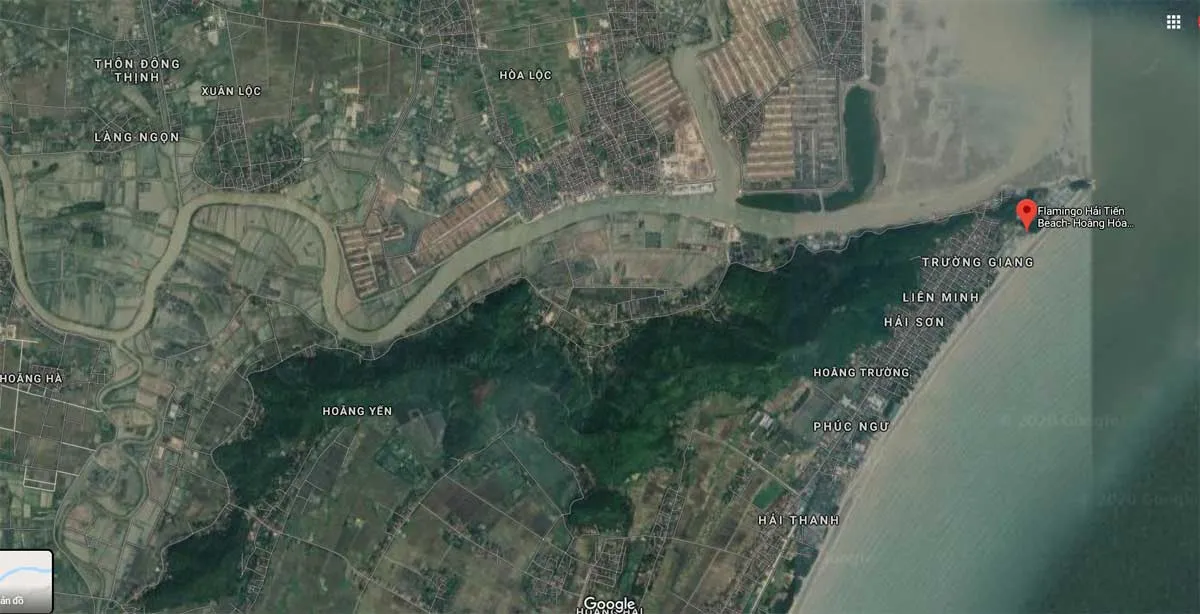 FLAMINGO HẢI TIẾN 2 Vị trí Dự án Khu đô thị Flamingo Hải Tiến Beach Resort Thanh Hóa