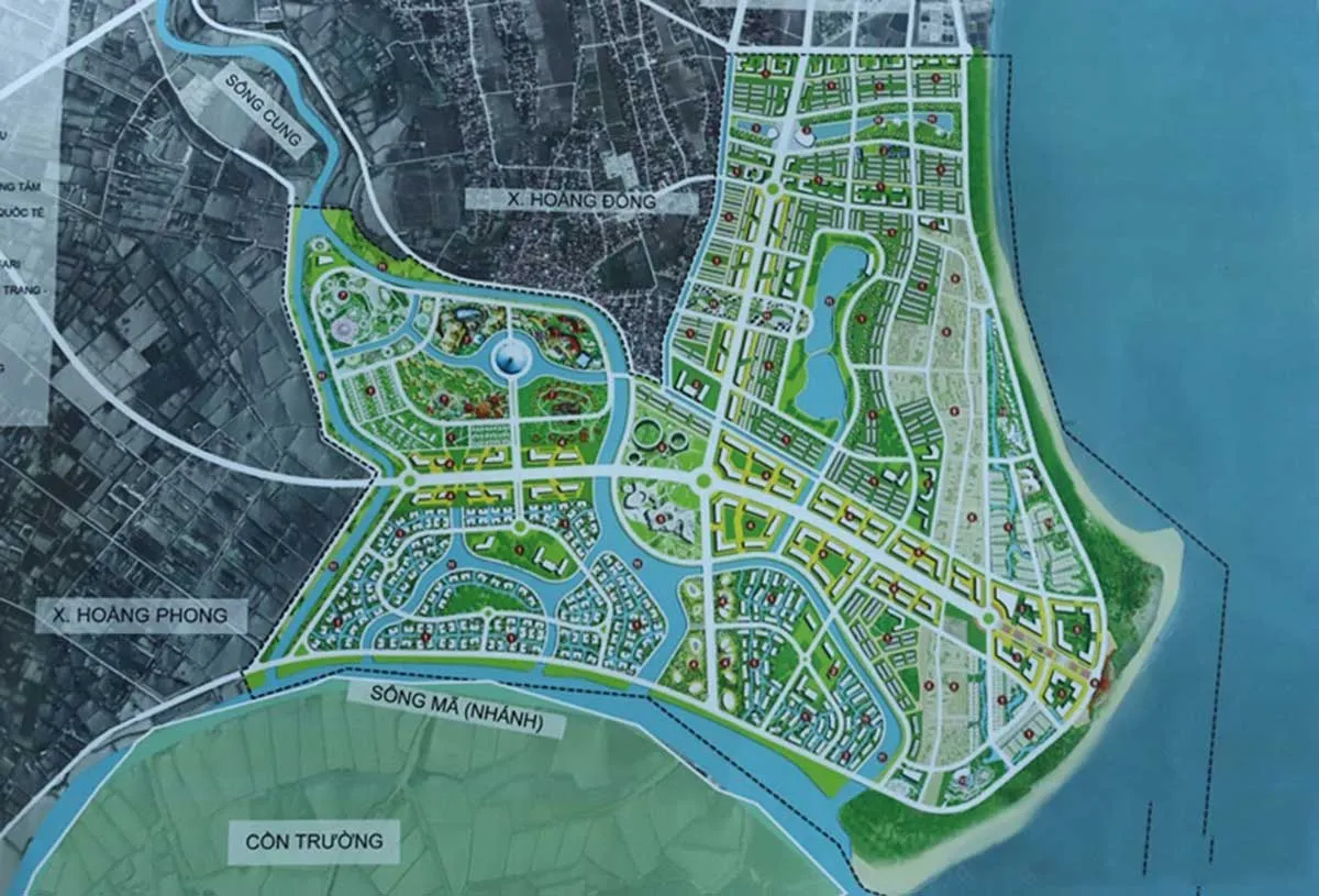 FLAMINGO HẢI TIẾN 7 Mặt bằng Dự án Flamingo Hải Tiến Thanh Hóa