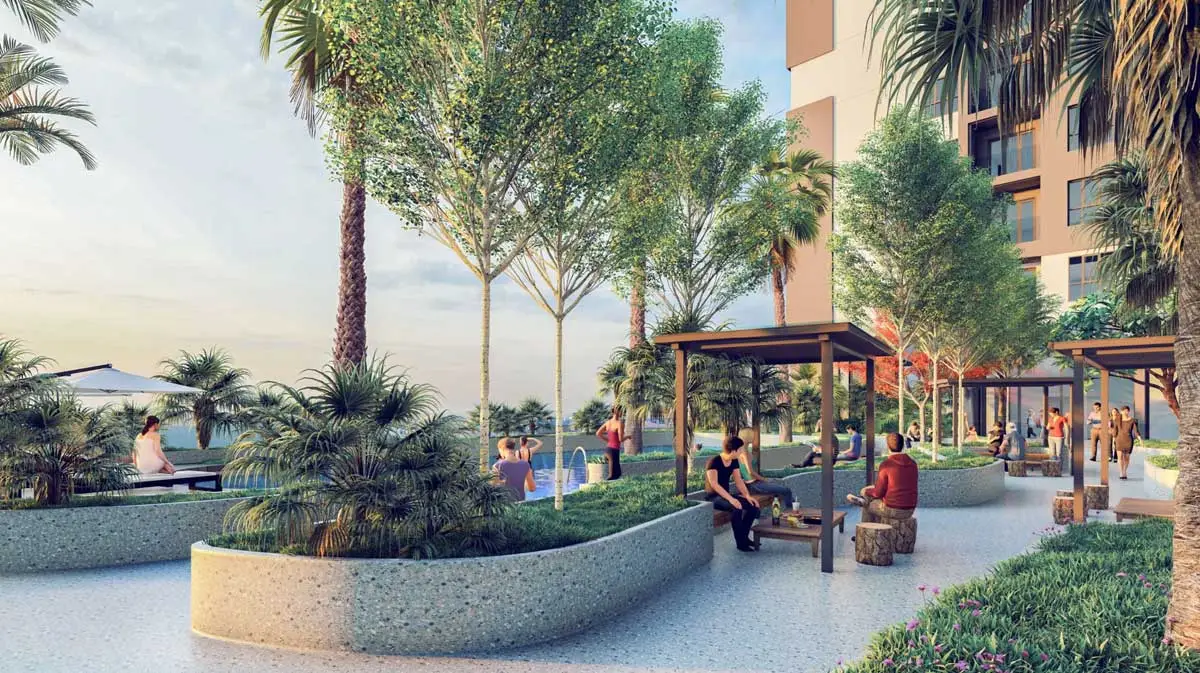 Hưng Thịnh Sunshine Dĩ An Bình Dương 5 Công viên nội khu Dự án Căn hộ Hưng Thịnh Sunshine