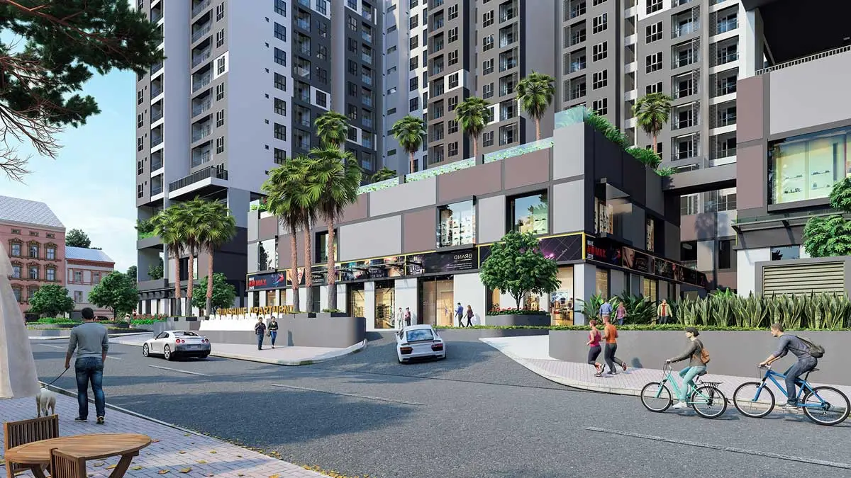 Hưng Thịnh Sunshine Dĩ An Bình Dương 8 Shophouse Dự án Căn hộ Hưng Thịnh Sunshine