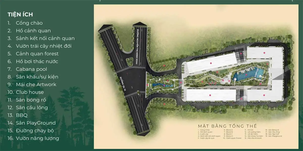 ANDERSON PARK BÌNH DƯƠNG 10 Tiện ích Dự án Căn hộ Anderson Park Bình Dương
