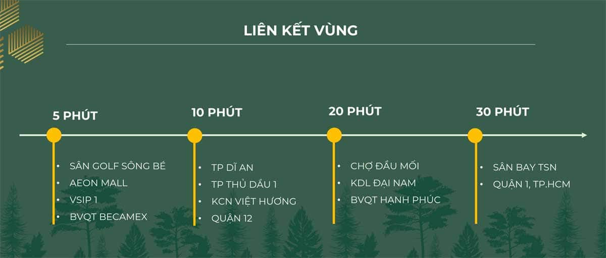 Vị trí Liên kết vùng Dự án Căn hộ Anderson Park