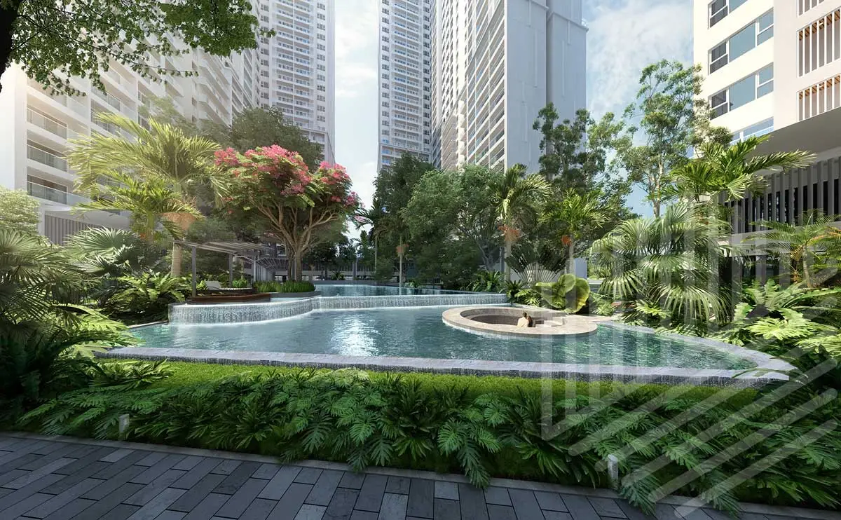 ANDERSON PARK BÌNH DƯƠNG 13 Tiện ích Hồ bơi tràn bờ Dự án Căn hộ Anderson Park Bình Dương