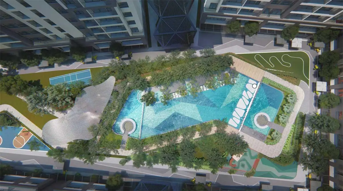 ANDERSON PARK BÌNH DƯƠNG 14 Hồ bơi tràn bờ Dự án Căn hộ Anderson Park Bình Dương
