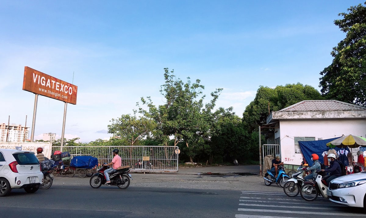 Cổng Dự án Green Park Estate Trường Chinh Tân Phú