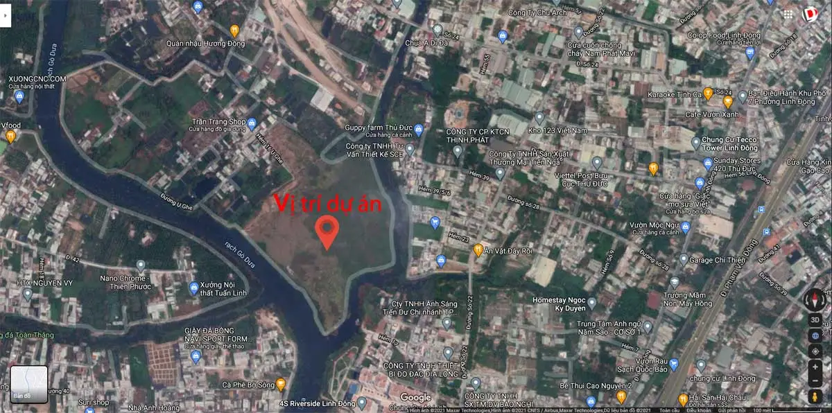 Picity Thủ Đức 2 Vị trí Dự án Căn hộ Chung cư Picity Thủ Đức