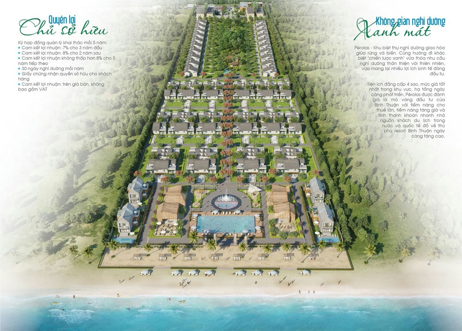 Dự án Biệt thự Perolas Villas Resort Bình Thuận