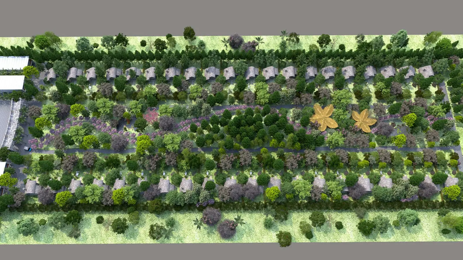 PÉROLAS VILLAS RESORT BÌNH THUẬN 5 Tổng thể Khu Rừng Nhiệt Đới Dự án Perolas Villas Resort Bình Thuận