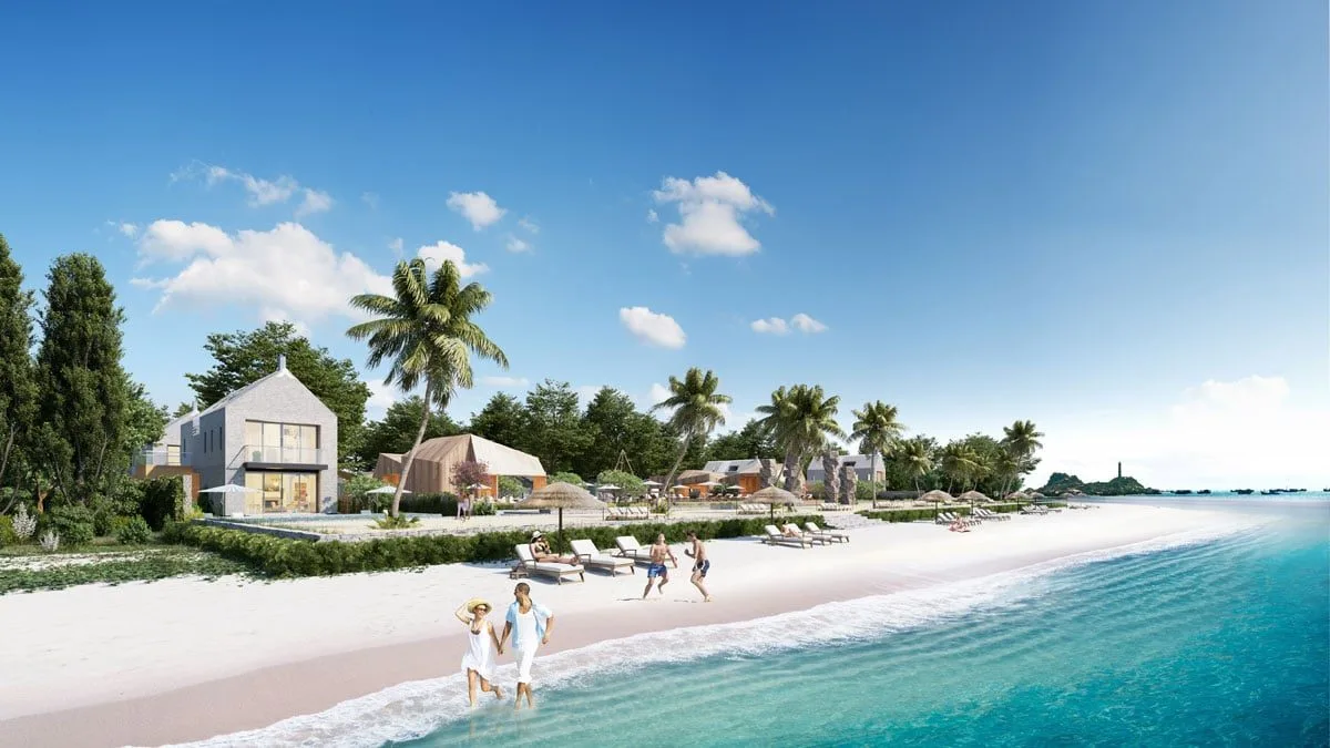 PÉROLAS VILLAS RESORT BÌNH THUẬN 9 Bãi biển tại Dự án Biệt thự Perolas Villas Resort Bình Thuận