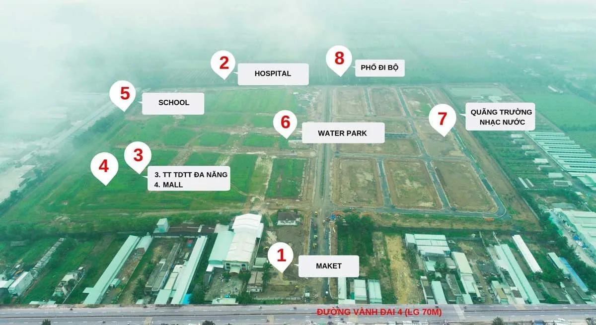 THE GOLDEN GATE BẾN LỨC LONG AN 3 Tiện ích Dự án Khu đô thị The Golden Gate Bến Lức Long An