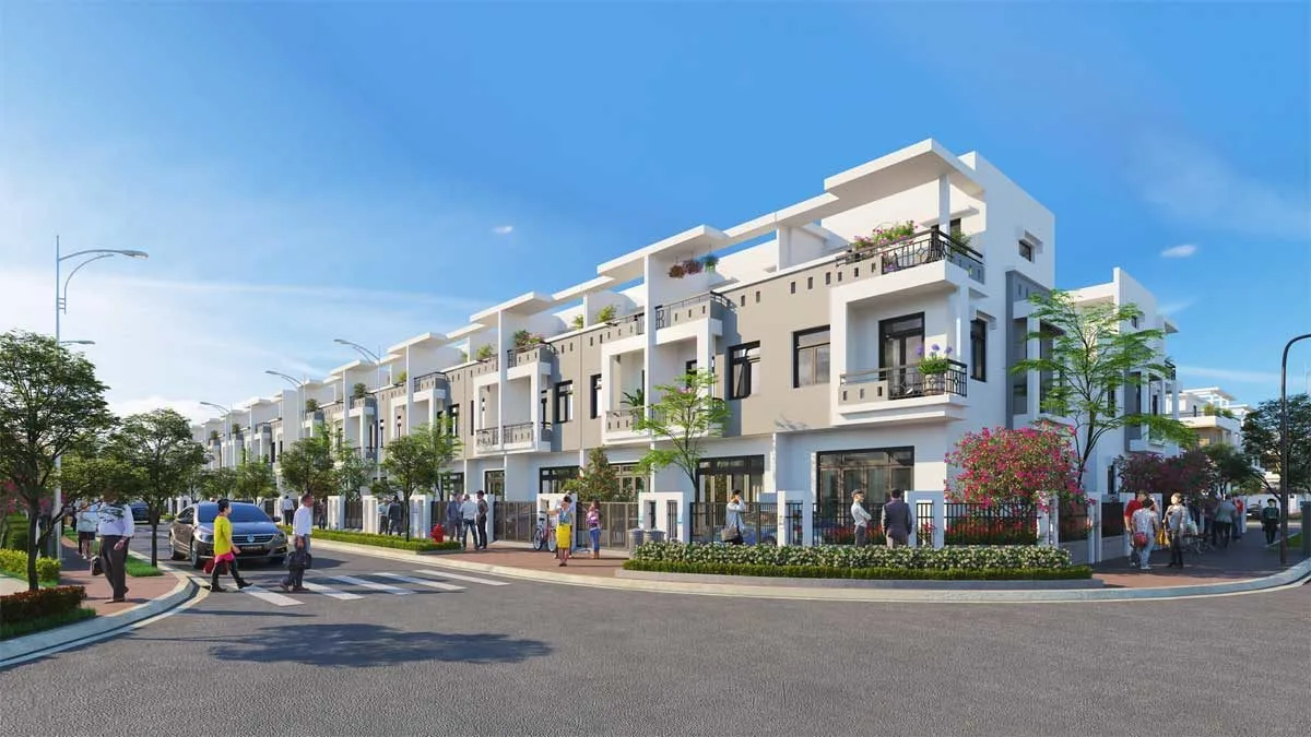 THE GOLDEN GATE BẾN LỨC LONG AN 6 Nhà phố The Golden Gate Bến Lức Long An