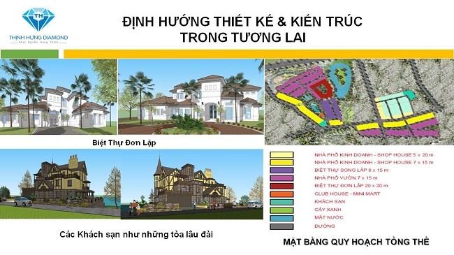 Quy hoạch tiện ích Thịnh Hưng Diamond