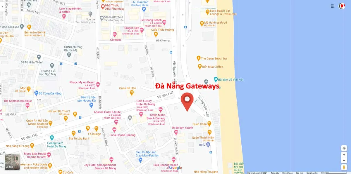 Đà Nẵng Gateways 3 Vị trí Dự án Tháp tài chính Đà Nẵng Gateways