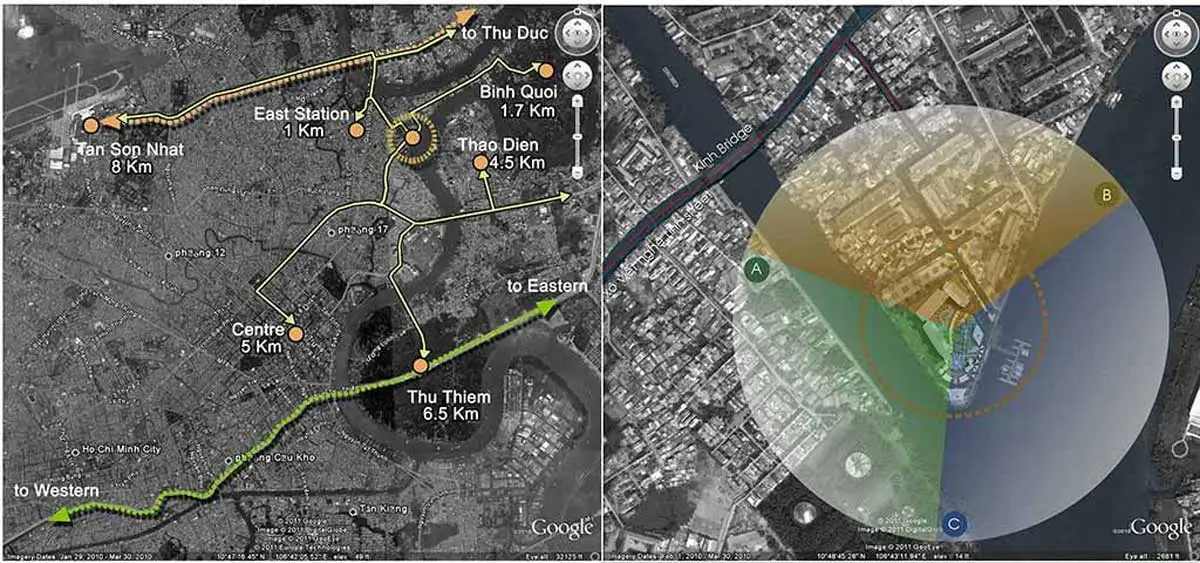 Cape Pearl Thanh Đa Bình Thạnh 5 Vị trí Dự án Căn hộ Cape Pearl Thanh Đa Bình Thạnh