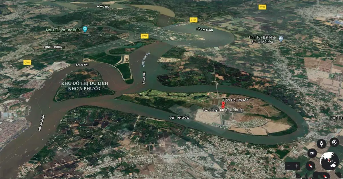 KHU ĐÔ THỊ DU LỊCH NHƠN PHƯỚC ĐỒNG NAI 3 Dự án Khu đô thị Du lịch Nhơn Phước