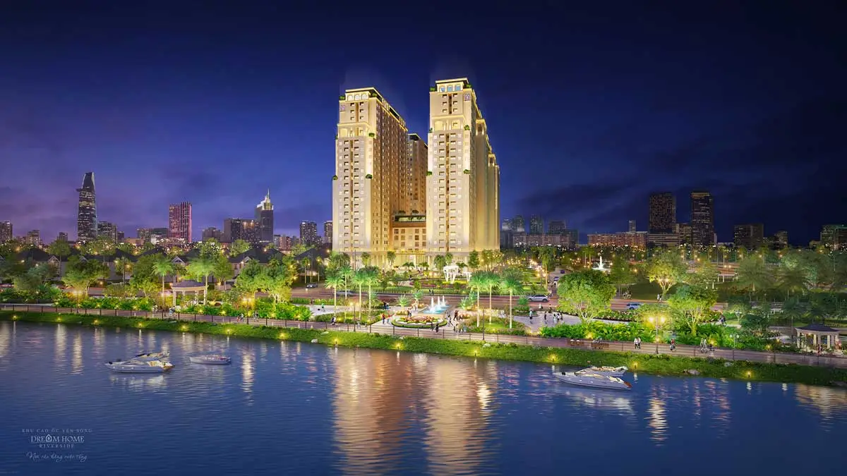 DREAM HOME RIVERSIDE QUẬN 8 2 Dream Home Riverside View Sông tại Quận 8
