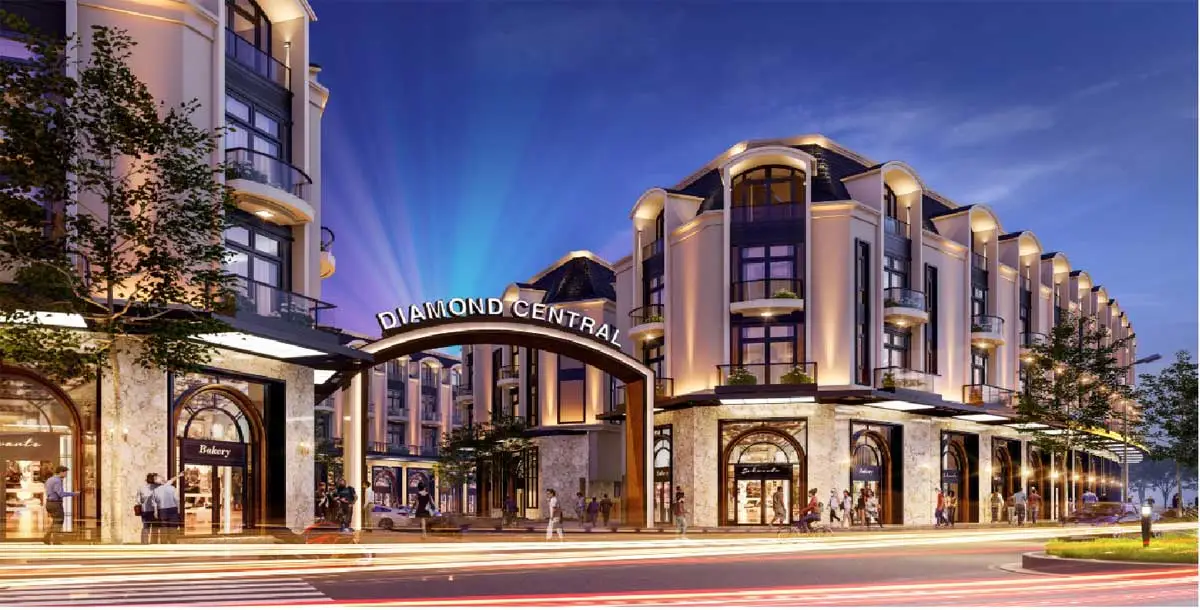 DIAMOND CENTRAL BIÊN HÒA ĐỒNG NAI 5 Cổng khu Nhà phố Diamond Central Biên Hòa