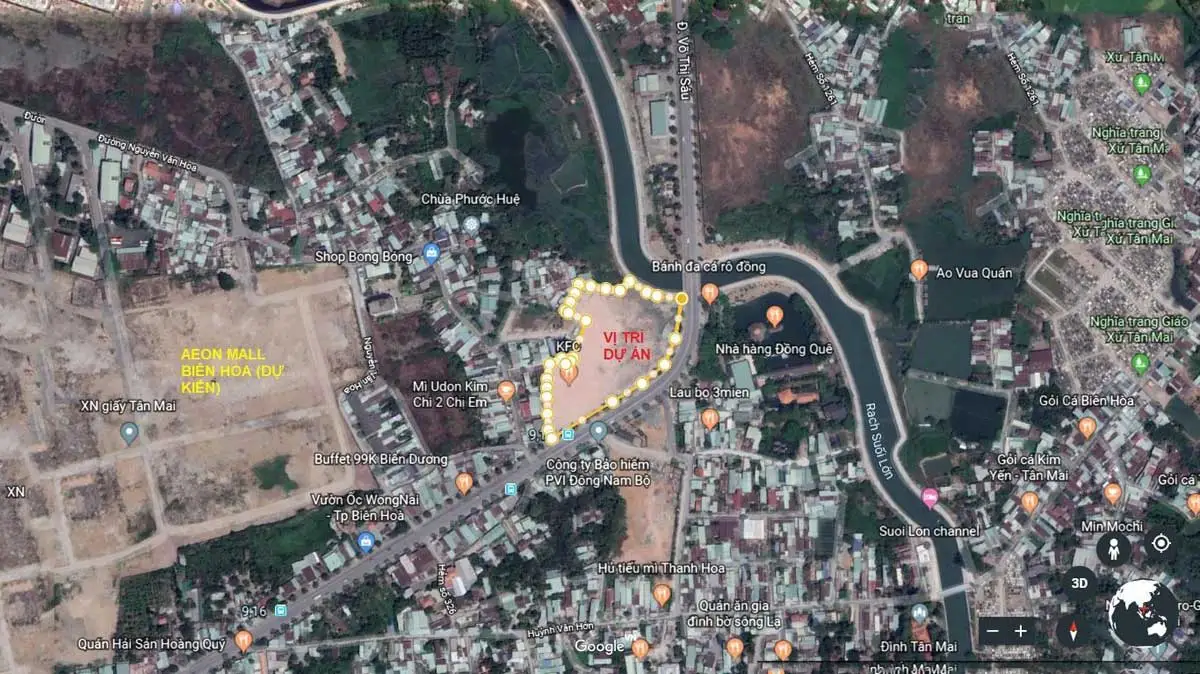 DIAMOND CENTRAL BIÊN HÒA ĐỒNG NAI 3 Vị trí Nhà phố Diamond Central Biên Hòa Đồng Nai