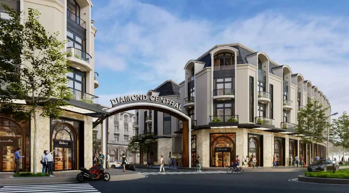 DIAMOND CENTRAL BIÊN HÒA ĐỒNG NAI 15 Thiết kế cao cấp của Khu Nhà phố Diamond Central Biên Hòa