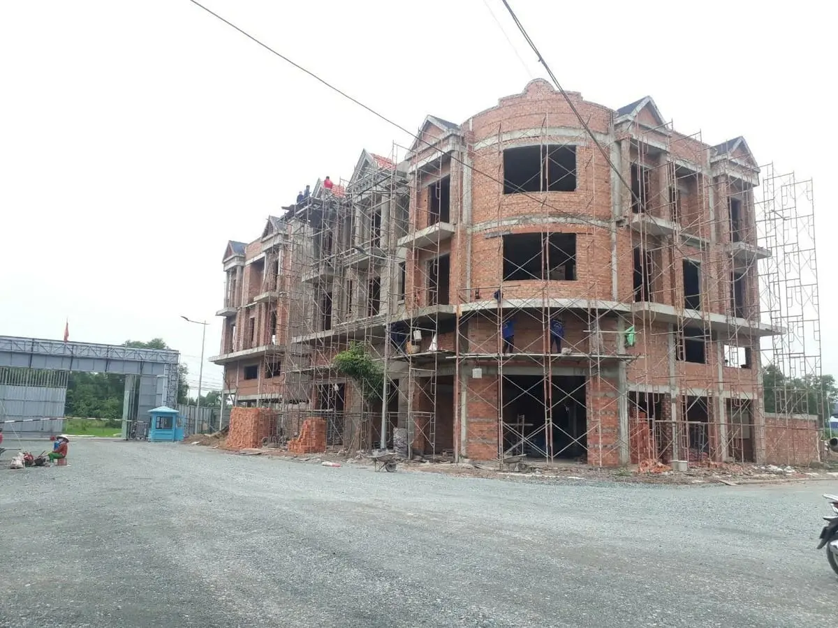 SHOPHOUSE VÀ BIỆT THỰ VALERICH 11 Tiến độ xây dựng Valerich ngày 3/7/2020