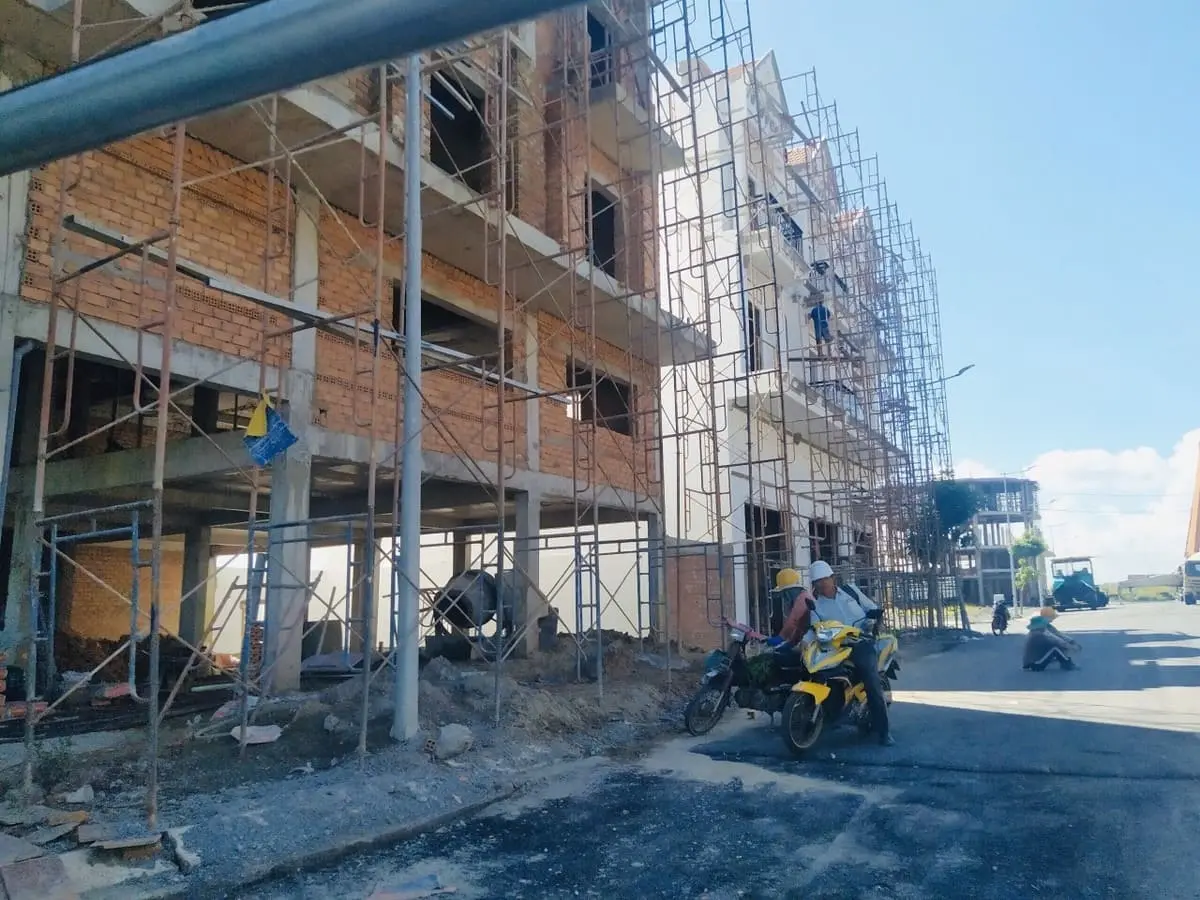 SHOPHOUSE VÀ BIỆT THỰ VALERICH 7 Tiến độ xây dựng Valerich