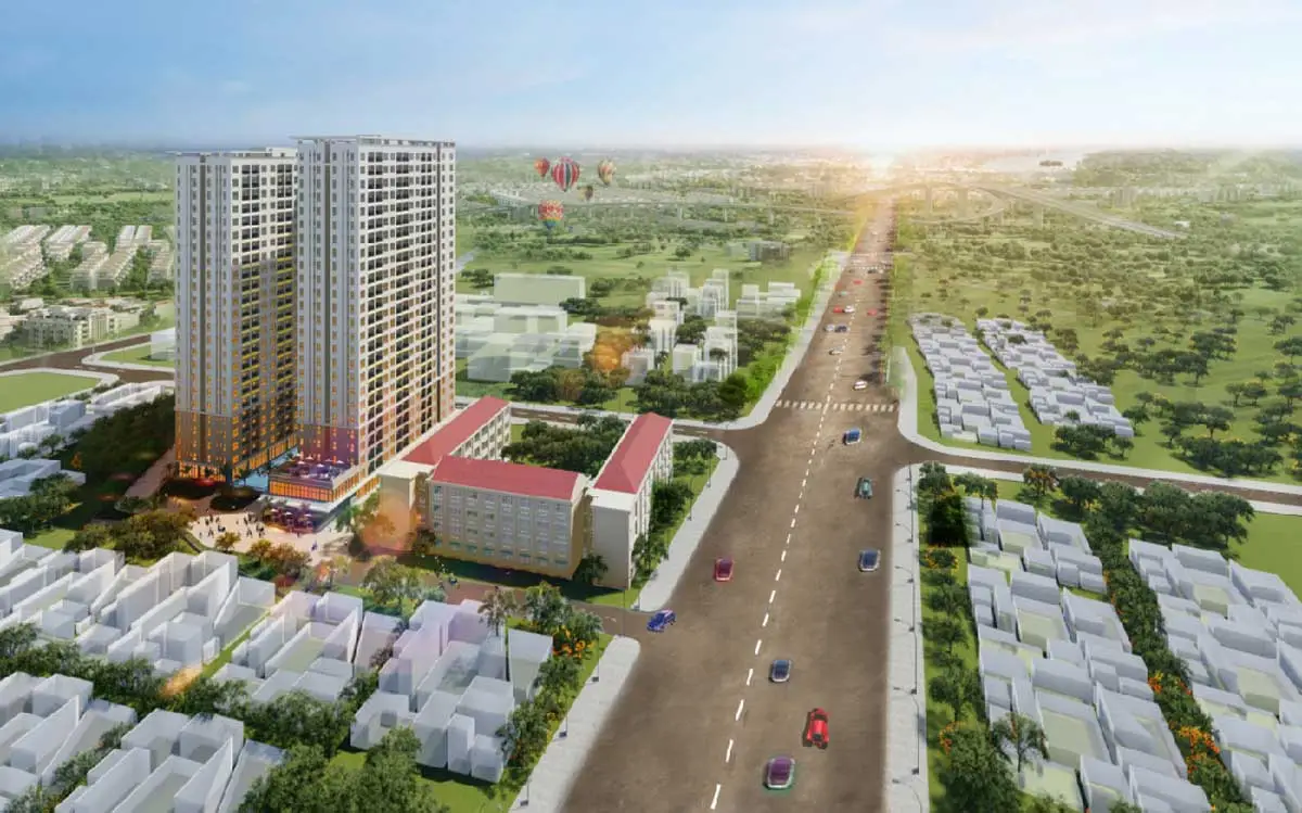 BCONS GREEN VIEW DĨ AN 2 Dự án Căn hộ Bcons Green View Dĩ An Bình Dương