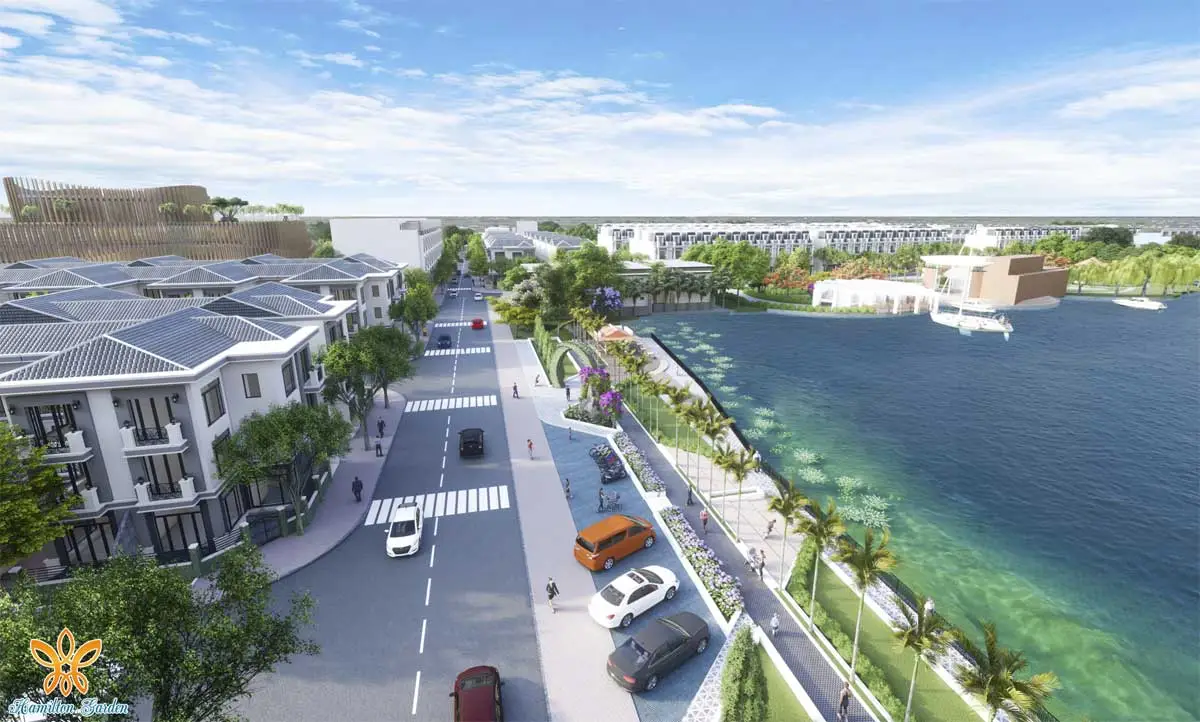 HAMILTON GARDEN LONG AN 16 Khu Biệt Thự Phú Gia liền kề Hồ Salem