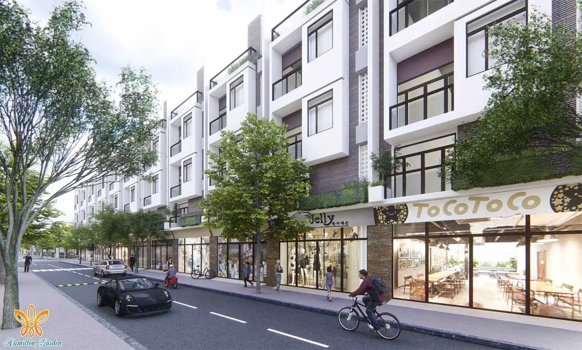 HAMILTON GARDEN LONG AN 13 Khu phố Thương Gia Ha-Shop House